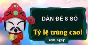 dàn đề 8 số