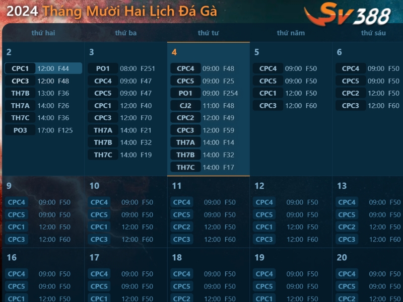 Sảnh chơi đá gà trực tiếp cập nhật liên tục