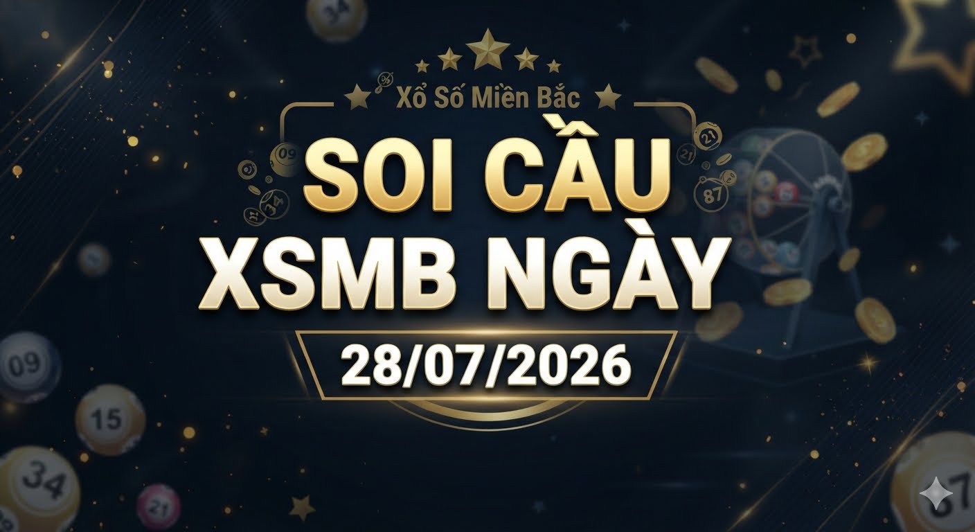 Soi Cầu XSMB Ngày 28/07/2026 Miễn Phí Chính Xác Nhất